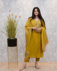 Anarkali kurta set, cotton kurta set, tanvi kurti