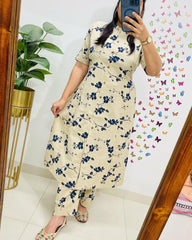 Easy Breezy Printed Summer Cotton Co-Ord Set