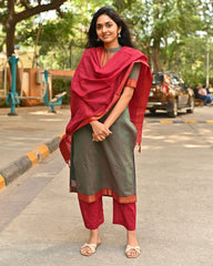 Beautiful Kanchi Cotton Suit Set