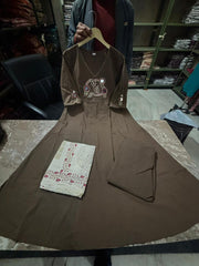 ANARKALI KURTA PENT WITH DUPATTA SUIT SET