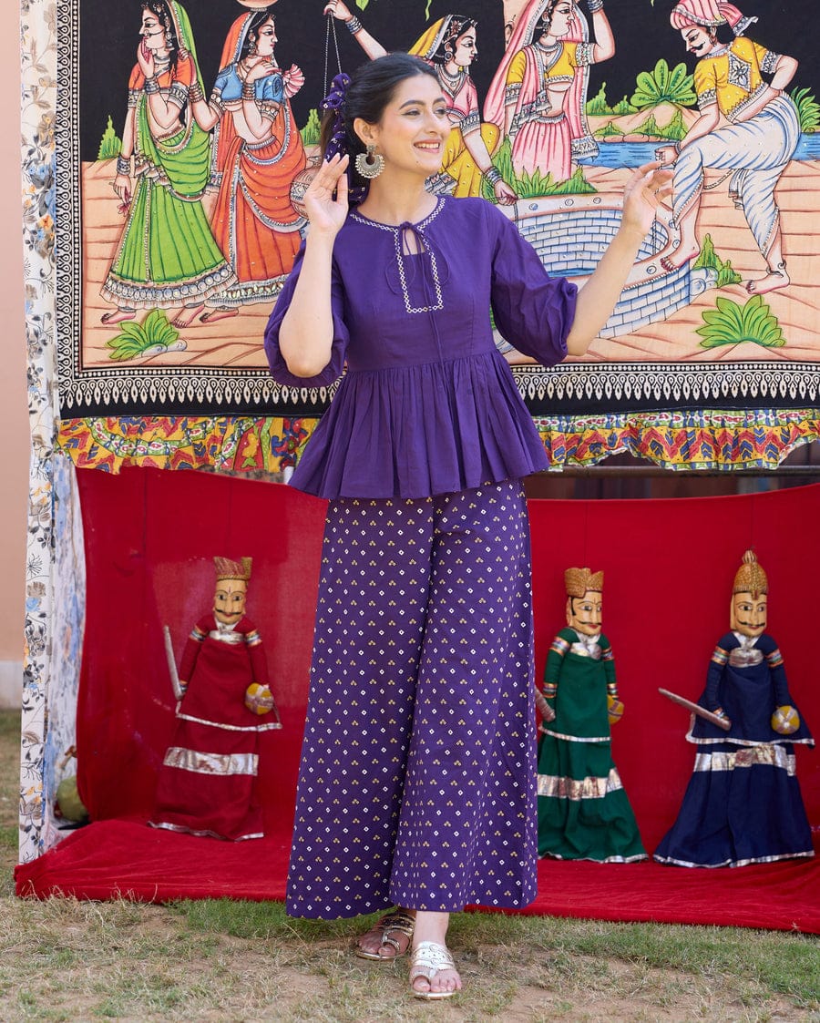 Tanvi Kurti Premium Fine cotton Co - ord set - Tanvi Kurti