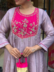 Tanvi Kurti Sharara Cord set - Tanvi Kurti