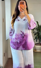 Amethyst Bloom Co-Ord Set