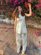 Tanvi Kurti Floral Bloom Cotton Co-Ord Set