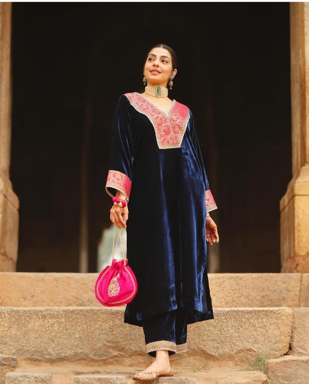 Timeless Velvet Kurta Sets for Every Occasion