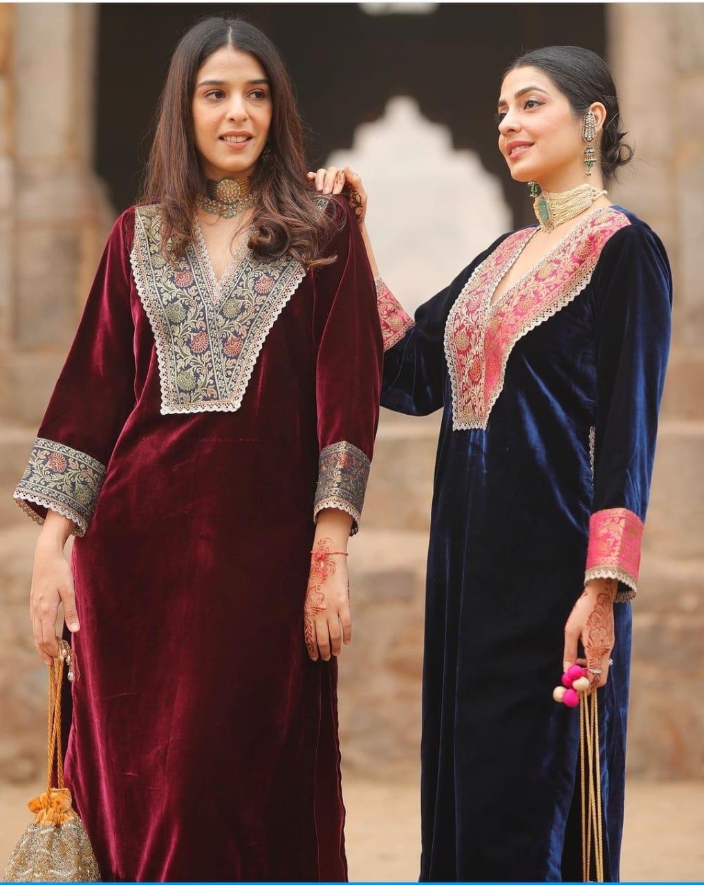 Timeless Velvet Kurta Sets for Every Occasion