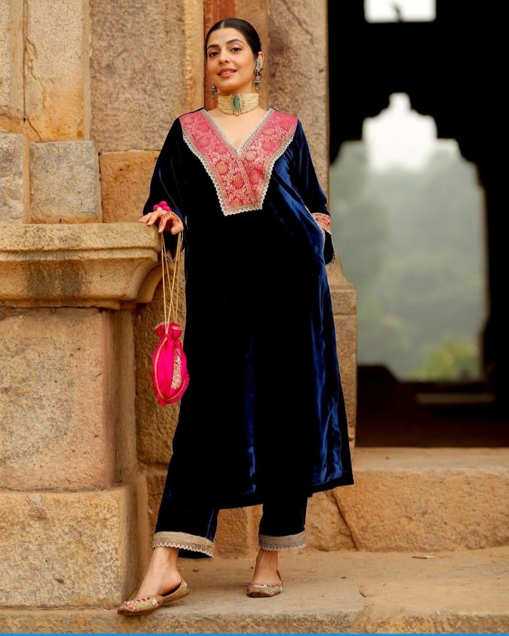 Timeless Velvet Kurta Sets for Every Occasion