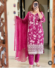 Gorgeous Floral Dupatta Sets for Festive Moments