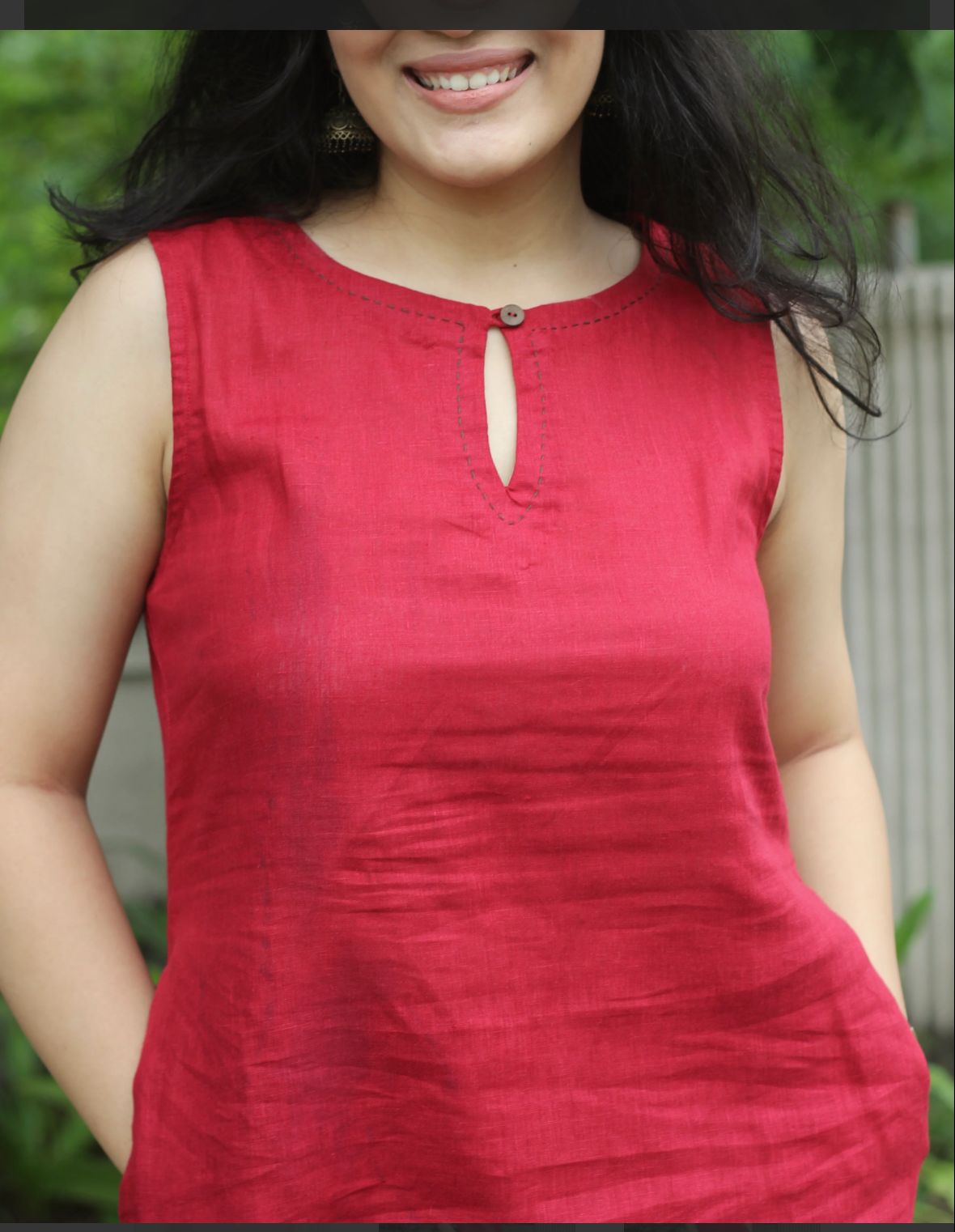 Classic Maroon Everyday Cotton Kurta Set