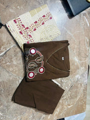 ANARKALI KURTA PENT WITH DUPATTA SUIT SET