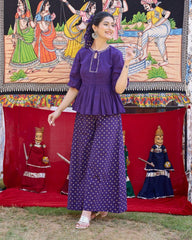 Tanvi Kurti Premium Fine cotton Co - ord set - Tanvi Kurti