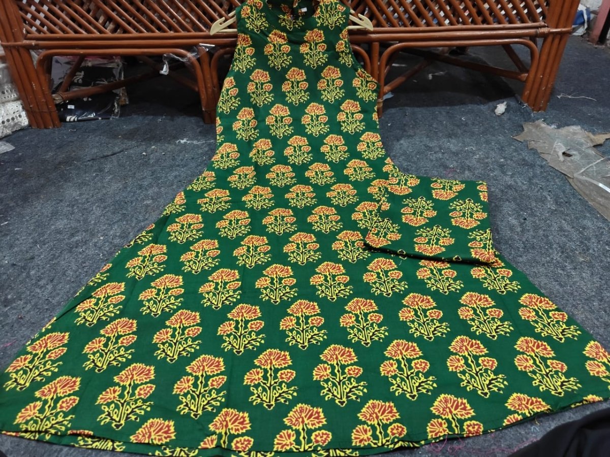 Tanvi Kurti Premium Floral cambric cotton Palazzo co - ord set - Tanvi Kurti