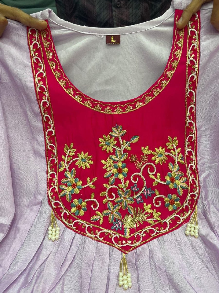 Tanvi Kurti Sharara Cord set - Tanvi Kurti
